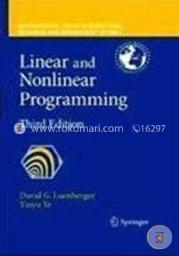Linear And Nonlinear Programming