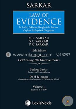 Law Of Evidence–In India, Pakistan, Bangladesh, Burma,Ceylon, Malaysia and Singapore (Set of 2 Vols)