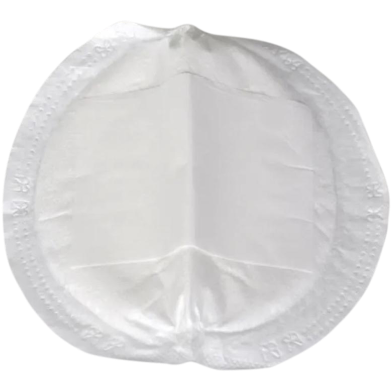 4pcs Breathable postpartum hermetic breast pads for breastfeeding Monolithic breast pads, thin three dimensional pack, sticker, 130mm image