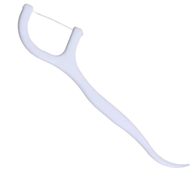 50 Pcs/Box Dental Floss Toothpick Interdental Cleaner Toothpick Flosser image