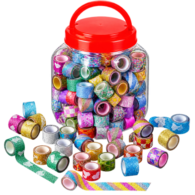 Mini Washi Tape-50 Pcs image