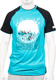 Negative Sky Men Cotton T-Shirt (TS106) image