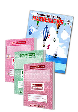 Creative Kids Series (Math 2 Practice Copy 1- 3 ‍and Book) image