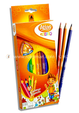 Atlas Junior Tri colour pencil - 12 colour image