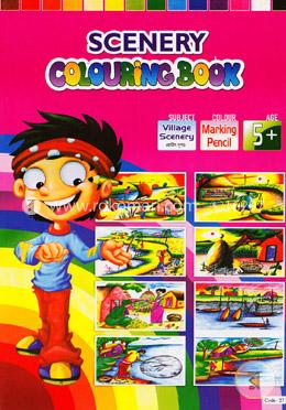 Scenery Colouring Book (Subject Village Scenery Colour Marking Pencil Age 5 Plus) (Code- 27)