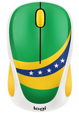 Logitech M238 Brazil Fan Collection World Cup Wireless Mouse image