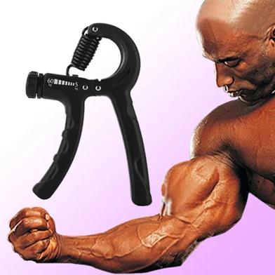 5-60Kg Gym Fitness Hand Grip Men Adjustable Finger Heavy Exerciser Strength for Muscle Recovery Hand Gripper Trainer-(Any Design and Any color) Slide 3