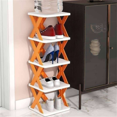 5 Layer Shoe Rack - The Perfect Shelf for Entryway image