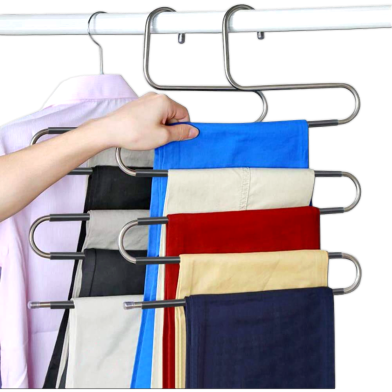 5 Layers S Shape Multifunctional Clothes Hangers image