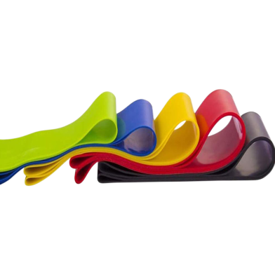 5 Levels Resistance Bands Rubber Elasitc Band For Fitness Home image