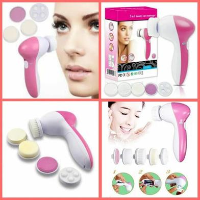 5-in-1 Beauty Massager with Derma Roller – Multi-Functional Facial and Skin Care Tool Slide 2