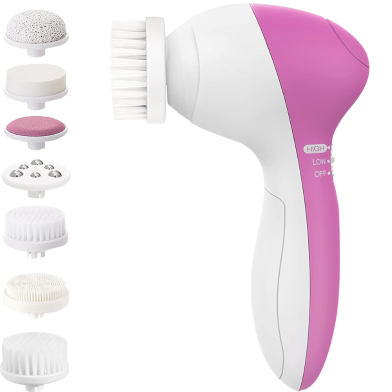 5-in-1 Beauty Massager with Derma Roller – Multi-Functional Facial and Skin Care Tool image
