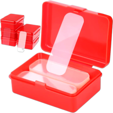 60Pcs Reusable Multifunctional Double Sided Adhesive Clear Tape Sticky Transparent Tape image