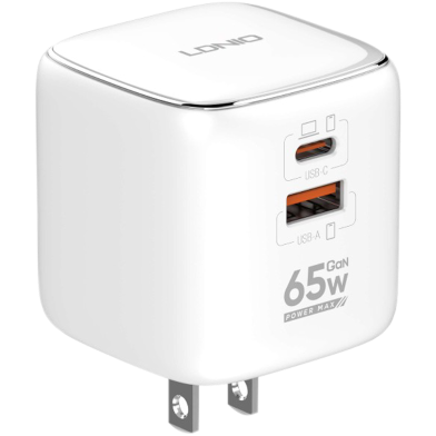 65W PD And QC US Socket Multi Adapter Fast Charger Q2617 image