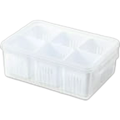 Refrigerator Storage Box 6 Grid image