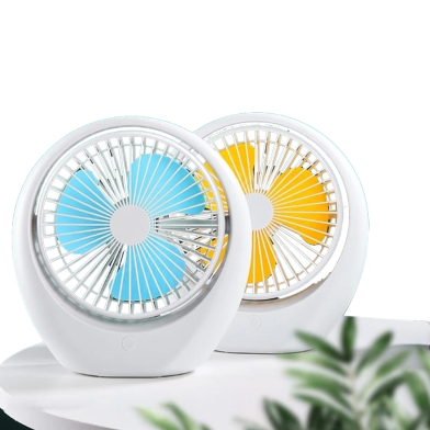 6 Inch Mini USB Rechargeable Fan Portable Silent Electric Office Fan image