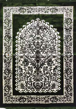 Muslim Prayer Plus Jaynamaz (জায়নামায) Turkey - Deep Green - Any Design image