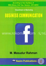 Department Of Marketing Business Communication (BBA Honus, 2nd Year) Session: 2013-2014 image