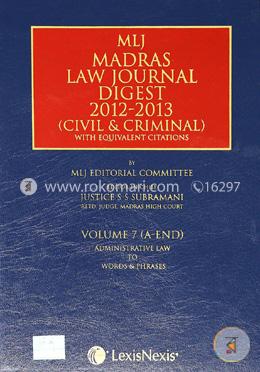 Mlj Digest 2012-13 (Civil and Criminal): 17 