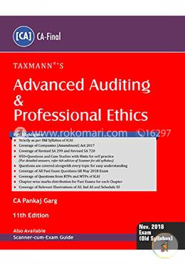 Advanced Auditing and Professional Ethics (CA-Final) (for November 2018 Exam-Old Syllabus)