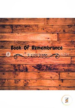 Book Of Rememberance: Wood Design Large Square Celebration of Life, Condolence Book, Message Book, Wake, Memorial Service, Church, Funeral Home Guest ... (Volume 4)