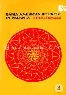 Early American Interest in Vedanta
