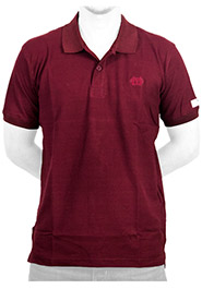 Dark Maroon Polo T-Shirt image