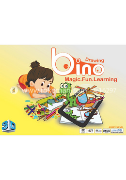 3D book - Bino Drawing image
