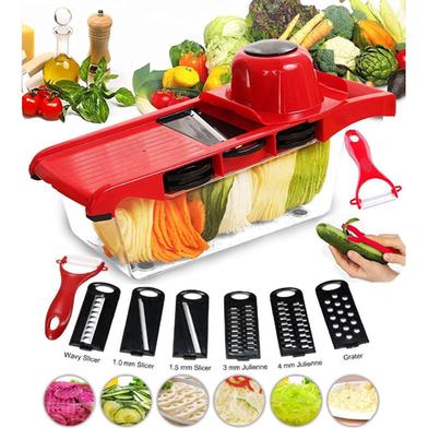 7in1 Multifunctional Vegetable Slicer Peeler Cutter Manual Vegetable Shredder Kitchen AccessoriesCutter, Kitchen Slicer food image