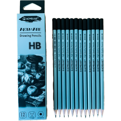 8000 HB - Acmeliae Drawing Pencil (12 pcs Paper Box) image