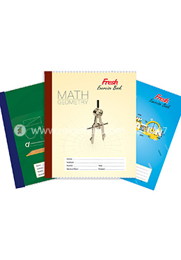 Fresh Math Plain Khata (Standard Large) - 4 Pcs image
