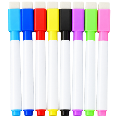 8 Colors Erasable color Whiteboard Marker image