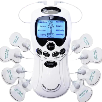8 Models Electric herald Tens Muscle Stimulatar Ems Acupuncture Body Massage Digital Therapy Machine Electrostimulator image
