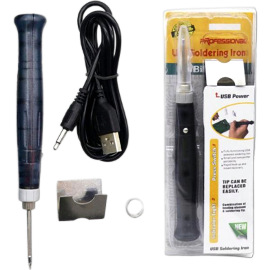 8 Watt 5 Volt Dc Usb Mini Portable Soldering Iron image