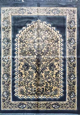 Muslim Prayer Plus Jaynamaz (জায়নামায) Turkey- Cyan Color - Any Design image