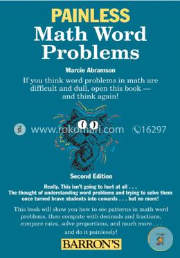 Painless Math Word Problems (Barrons Painless)