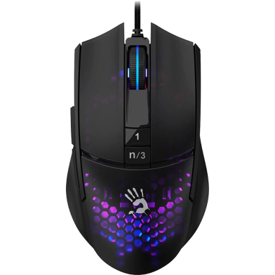 A4Tech Bloody L65 Max Honeycomb Lightweight RGB Wired Gaming Mouse image