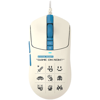 A4Tech W72 Ultra Alpha 20k Sensor 20000 Cpi Light Weight 64g Usb Gaming Mouse Pixels Blue image