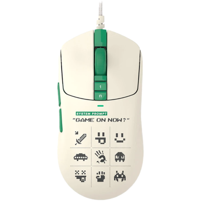 A4Tech W72 Ultra Alpha 20k Sensor 20000 Cpi Light Weight 64g Usb Gaming Mouse Pixels Green image
