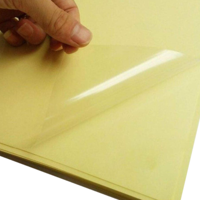 A4 Blank Clear/Transparent Label Sticker For Laser Printer 20 Sheet image