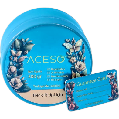ACESO BODY WHITENING CREAM MADE IN TURKEY NET WEIGHT - 300 ML image