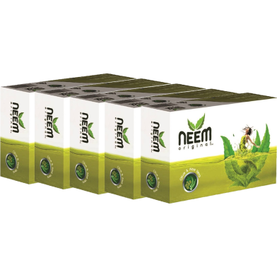 ACI Neem Original Olive and Aloe Vera Soap 100 gm (Buy 4 Get 1 Free) image