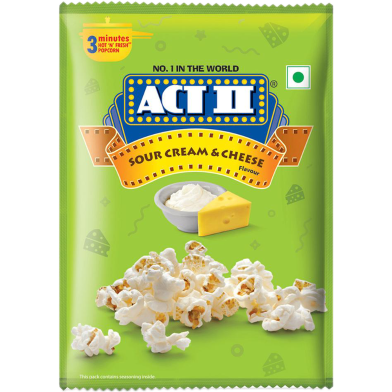 ACT II Sour Cream And Cheese- 50gm image