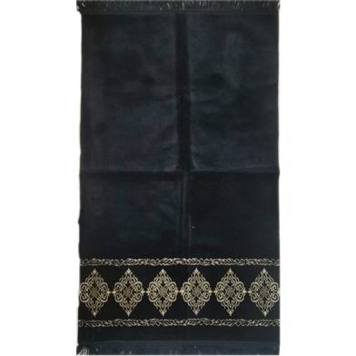 AL Rashed Turkey Premium Prayer Jaynamaz Matblack Colour- (Any Design) image