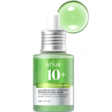 ANUA Azelaic Acid 10 Percent Hyaluron Redness Soothing Serum 30ml image