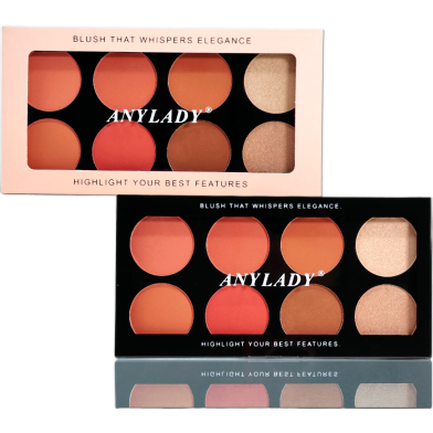 ANYLADY 8 Colours, Blush Highlighter Bronzer Makeup Kit image