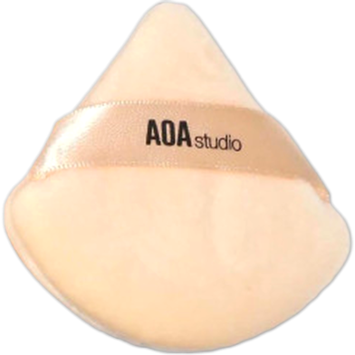 AOA Studio Velvet Puffs Makeup Sponge - Off White image