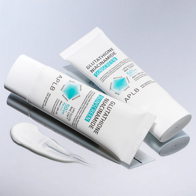 APLB Glutathione Niacinamide Sunscreen SPF50 Plus PA Plus 40ml : APLB
