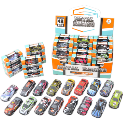 Toybliss Auto Race Small 12pcs Car Set (XL2348), Ages 3 Plus image