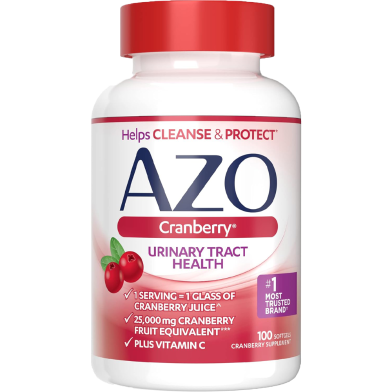 AZO Cranberry Urinary Tract Health 100 Softgels -424475378 image